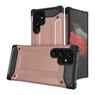 For Samsung Galaxy S23 Ultra 5G Magic Armor TPU + PC Phone Case(Rose Gold)