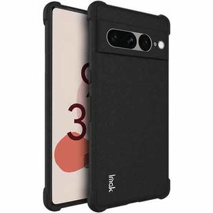 For Google Pixel 7 Pro 5G imak All-inclusive Shockproof Airbag TPU Case(Matte Black)