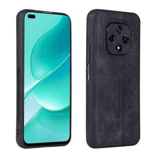For Huawei nova 9z 5G/Enjoy 50+ AZNS 3D Embossed Skin Feel Phone Case(Black)