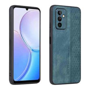 For Huawei Maimang 11 AZNS 3D Embossed Skin Feel Phone Case(Dark Green)