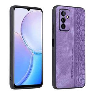 For Huawei Maimang 11 AZNS 3D Embossed Skin Feel Phone Case(Purple)