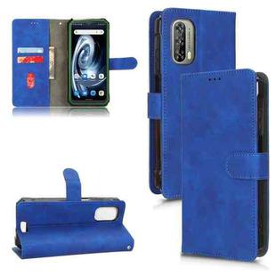 For Blackview BV7100 Skin Feel Magnetic Flip Leather Phone Case(Blue)