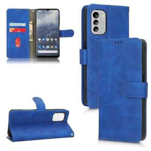 For Nokia G60 Skin Feel Magnetic Flip Leather Phone Case(Blue)