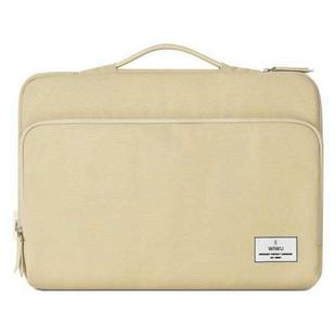 WiWU Ora Laptop Sleeve Handbag For 15.6 inch(Ivory)