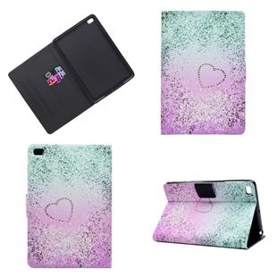 For iPad mini  2 / 3 / 4 / 5 Horizontal Painted Flat Leather Case with Sleep Function & Pen Cover & Card Slot & Holder(Love Quicksand)