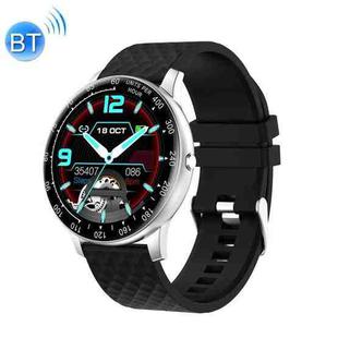 Ochstin 5H30 1.28 Inch HD Round Screen Silicone Strap Smart Sports Watch(Black+Silver)