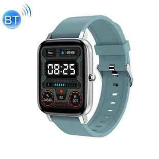 Ochstin 5H80 1.69 inch Square Screen Silicone Strap Heart Rate Blood Oxygen Monitoring Bluetooth Smart Watch(Lake Blue)