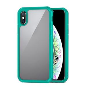 For iPhone XS Max iPAKY Star King Series TPU + PC Protective Case(Green)