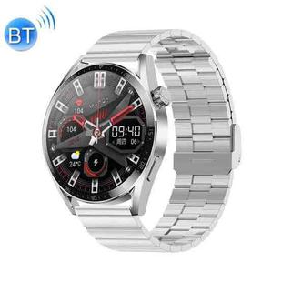 Ochstin 5HK3 Plus 1.36 inch Round Screen Bluetooth Smart Watch, Strap:Stainless Steel(Silver)