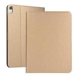 For iPad 10th Gen 10.9 2022 Voltage Elastic Leather TPU Protective Case with Holder(Gold)