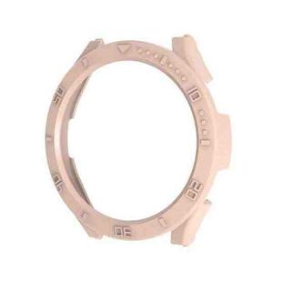 For Samsung Galaxy Watch 5 40mm Half-cover PC Watch Case with Scale(Pink)