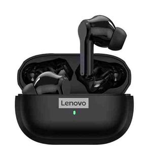 Lenovo LP1S TWS Wireless Bluetooth 5.0 Waterproof Sport Noise Reduction HIFI Bass Earphone with Mic(Black)