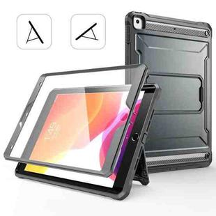 For iPad 10.2 2021 / 2020 / 2019 Explorer Tablet Protective Case with Screen Protector(Metal Grey)