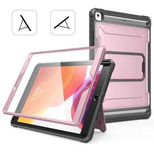 For iPad 10.2 2021 / 2020 / 2019 Explorer Tablet Protective Case with Screen Protector(Violet)