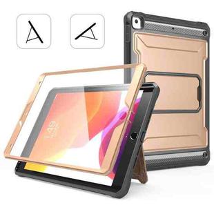 For iPad 10.5 2020 / Air 2019 Explorer Tablet Protective Case with Screen Protector(Rose Gold)
