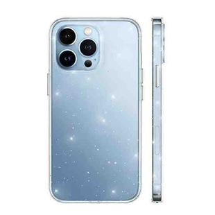 For iPhone 13 Pro wlons All-Inclusive Glitter Phone Case(Transparent)