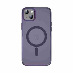 For iPhone 14 Plus TOTUDESIGN AA-178 Gingle Series Translucent Matte Magsafe Phone Case(Purple)