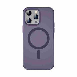 For iPhone 14 Pro Max TOTUDESIGN AA-178 Gingle Series Translucent Matte Magsafe Phone Case(Purple)