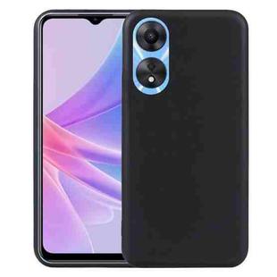 For OPPO A58 5G TPU Phone Case(Black)