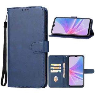 For OPPO A58 5G Leather Phone Case(Blue)