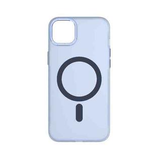 For iPhone 14 TOTUDESIGN AA-194 Crystal Color Series Magsafe Magnetic Phone Case(Blue)