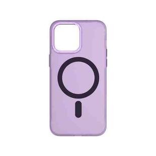 For iPhone 14 Pro TOTUDESIGN AA-194 Crystal Color Series Magsafe Magnetic Phone Case(Purple)