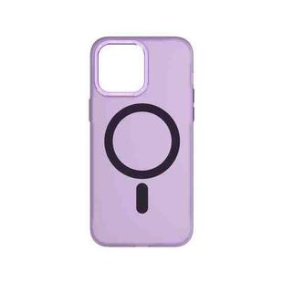 For iPhone 14 Pro Max TOTUDESIGN AA-194 Crystal Color Series Magsafe Magnetic Phone Case(Purple)