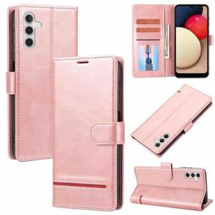 For Samsung Galaxy A14 5G Classic Wallet Flip Leather Phone Case(Pink)