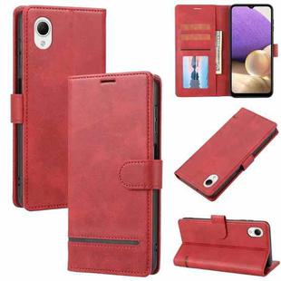 For Samsung Galaxy A22e / A23e / A23s / A23 5G JP Classic Wallet Flip Leather Phone Case(Red)