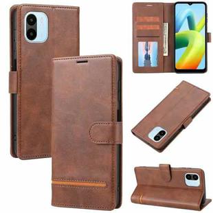 For Xiaomi Redmi A1 Classic Wallet Flip Leather Phone Case(Brown)