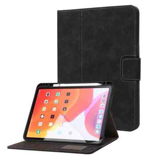 For iPad 10th Gen 10.9 2022 Calf Texture Horizontal Flip Leather Tablet Case(Black)