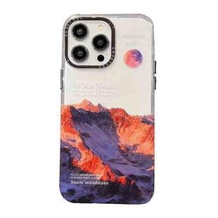 For iPhone 11 Dual-side Laminating TPU Phone Case(Red Volcano)