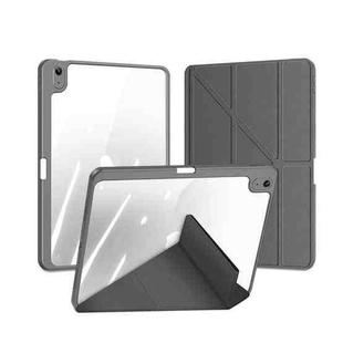 For iPad 10th Gen 10.9 2022 DUX DUCIS Magi Series Smart Leather Tablet Case(Grey)