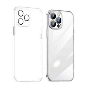 For iPhone 14 Pro SULADA Crystal Steel Series TPU Transparent Phone Case(Transparent)