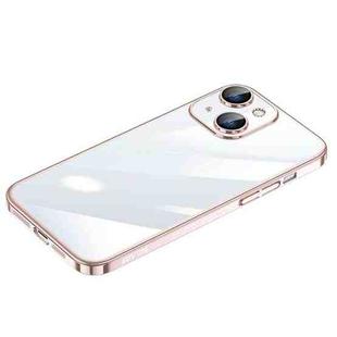 For iPhone 14 SULADA Hard PC Shockproof Phone Case(Pink)