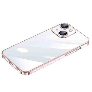 For iPhone 14 Plus SULADA Hard PC Shockproof Phone Case(Pink)