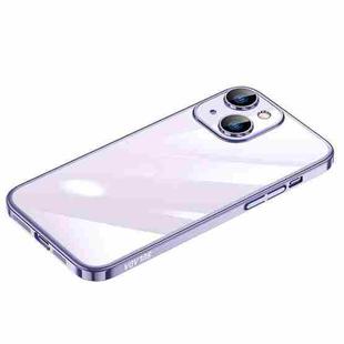 For iPhone 14 Plus SULADA Hard PC Shockproof Phone Case(Dark Purple)