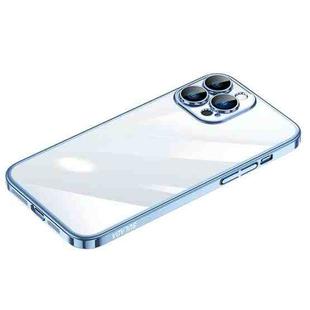 For iPhone 14 Pro SULADA Hard PC Shockproof Phone Case(Sierra Blue)