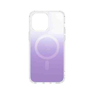 For iPhone 14 Pro TOTUDESIGN AA-189 Multi Color Series Magsafe Magnetic Phone Case(Purple)