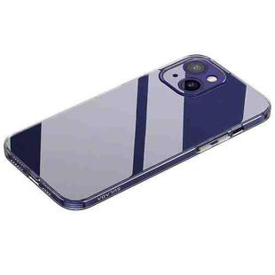 For iPhone 14 Plus SULADA Frosted Series Shockproof Transparent TPU Phone Case(Purple)