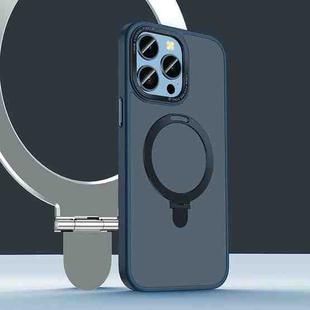 For iPhone 13 Pro Yadun Holder Magsefe Phone Case(Dark Blue)