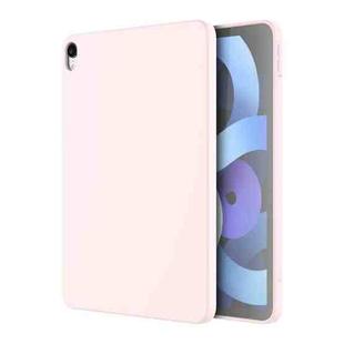 For iPad 10th Gen 10.9 2022 Mutural Silicone Microfiber Tablet Case(Pink)