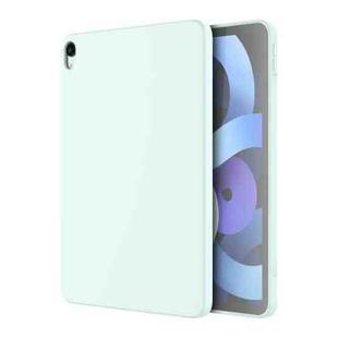 For iPad 10th Gen 10.9 2022 Mutural Silicone Microfiber Tablet Case(Sky Blue)