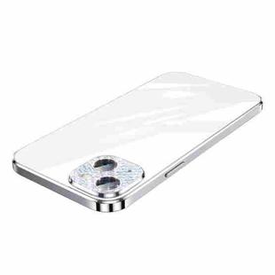 For iPhone 14 SULADA The Glad Eye Series Plating TPU Shockproof Protective Case(Silver)