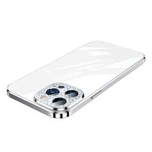 For iPhone 14 Pro Max SULADA The Glad Eye Series Plating TPU Shockproof Protective Case(Silver)