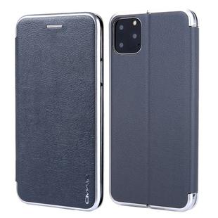 For iPhone 11 Pro Max CMai2 Linglong Series PC+PU Horizontal Flip Leather Case with Holder & Card Slot(Grey)