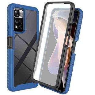For Xiaomi Redmi Note 11 Pro+ 5G Global Starry Sky Full Body Hybrid Shockproof Phone Case(Royal Blue)