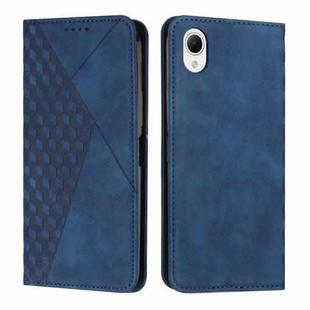 For Samsung Galaxy A23e Diamond Splicing Skin Feel Magnetic Leather Phone Case(Blue)