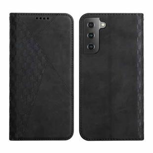 For Samsung Galaxy S23+ 5G Diamond Splicing Skin Feel Magnetic Leather Phone Case(Black)