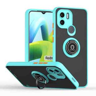 For Xiaomi Redmi A1+ Q Shadow 1 Series TPU + PC Phone Case with Ring(Sky Blue)